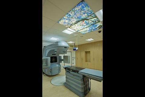 Linac treatment room, the latest radiation technology